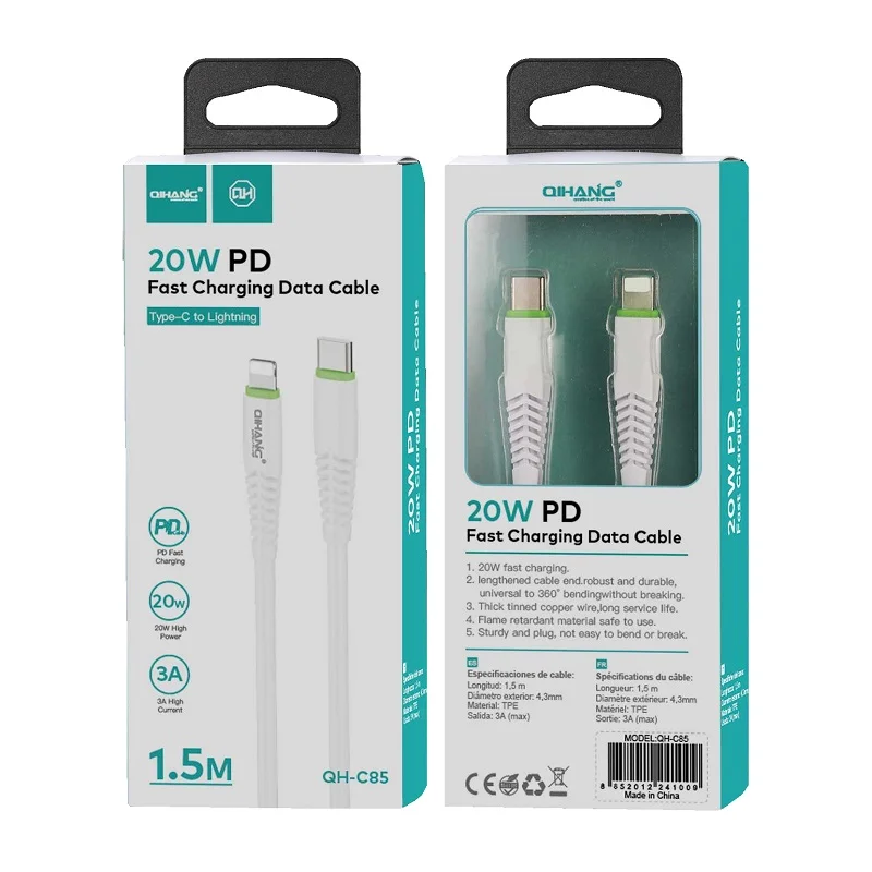 Φωτογραφία προϊόντος: SGL Καλώδιο USB Type-C to Lightning - 27W - 1.5m - C85 - 241009