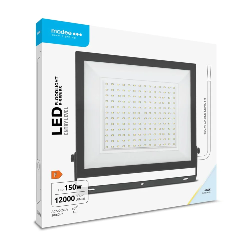 Φωτογραφία προϊόντος: Modee Lighting Προβολέας LED E-series Slim 150W 120° 6000K 12000lm ERP