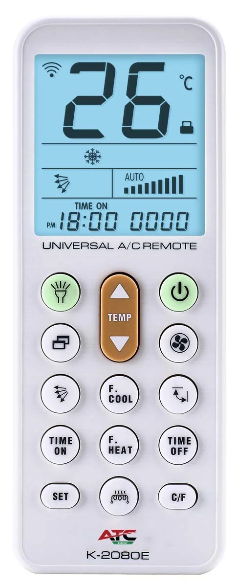 Φωτογραφία προϊόντος: ATC K-2080E AC Universal Τηλεχειριστήριο