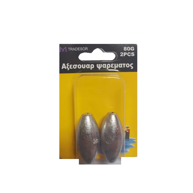 Φωτογραφία προϊόντος: Tradesor Βαρίδια αλιείας - 60gr - 2pcs - 830160