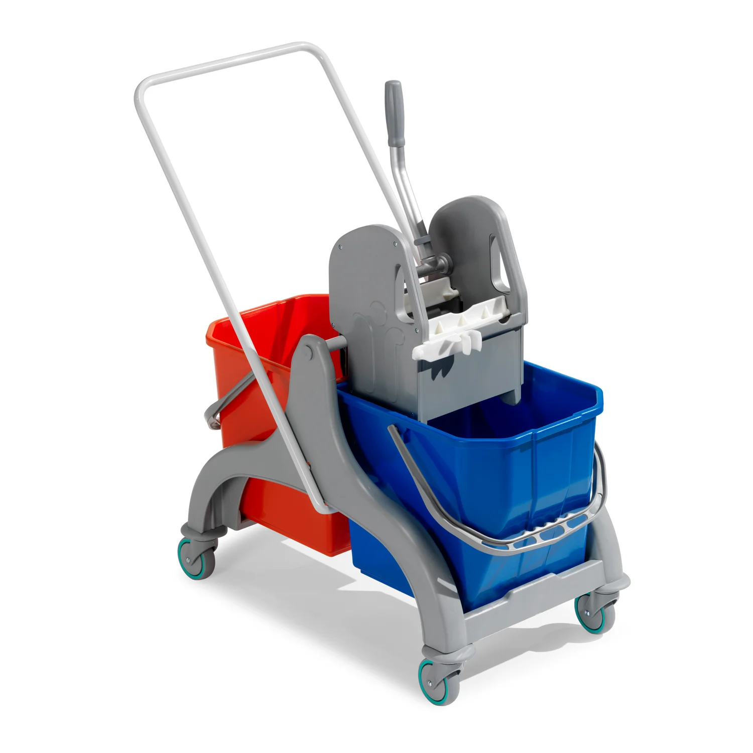 Φωτογραφία προϊόντος: TTS Cleaning Double Nick Litght Καρότσι Σφουγγαρίσματος 2x25L