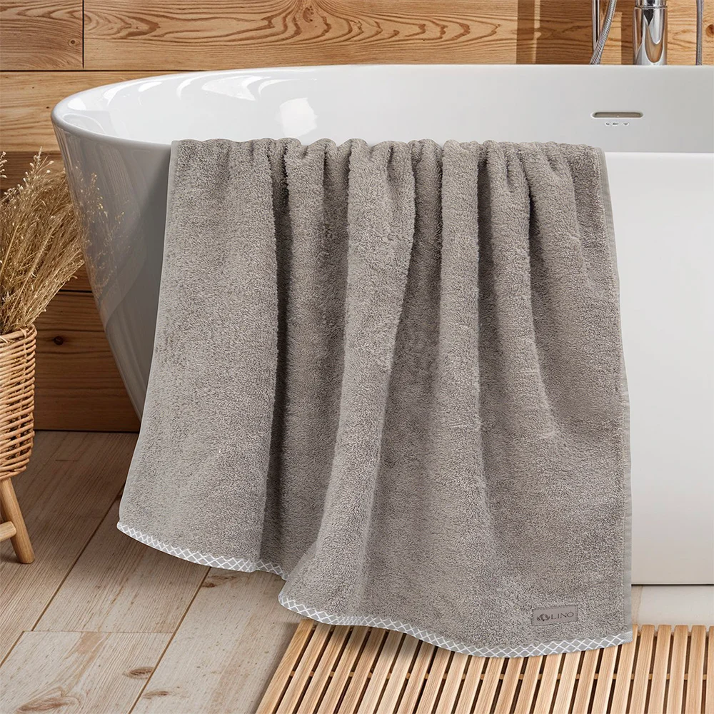 Φωτογραφία προϊόντος: LinoHome LINO Πετσέτα Σώματος (80x150) Marley Μόκα