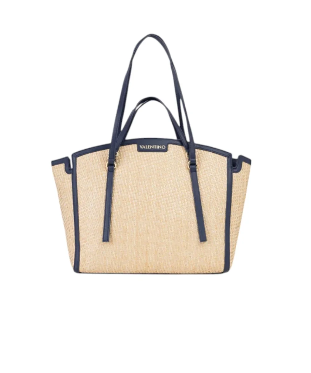 Φωτογραφία προϊόντος: Valentino Bags - Γυναικεία Τσάντα Ώμου Demetra VBS9R901-H79 Μπεζ/Μπλε