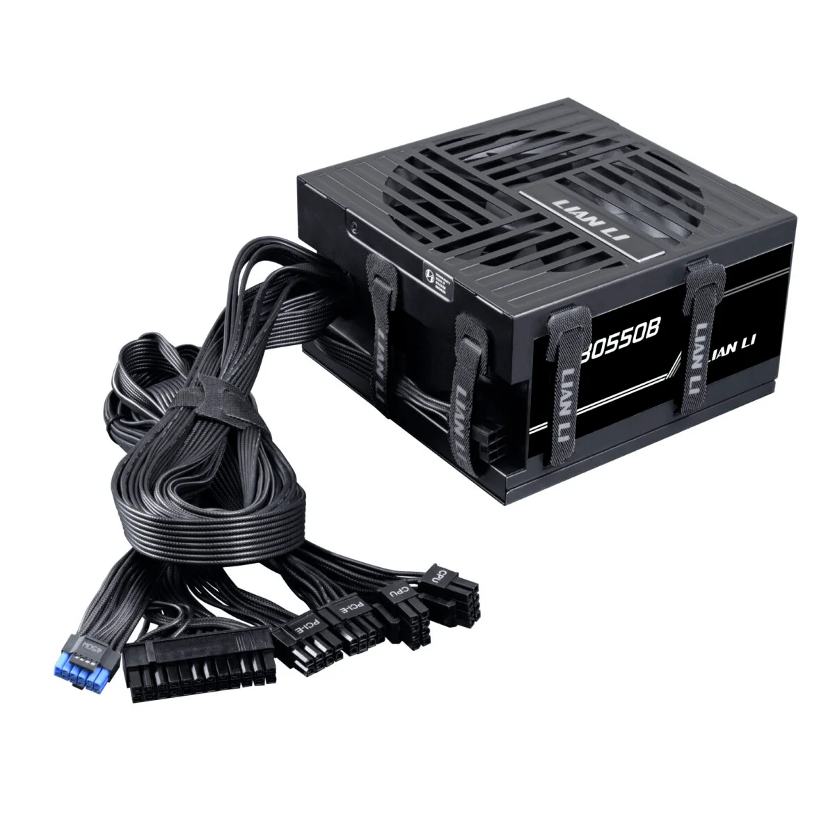 Φωτογραφία προϊόντος: Lian Li RB0550 - 550W 80+ Bronze PSU - PCIe Gen 5.1 12+4pin - Intel ATX 3.1 - 135mm low-noise fan