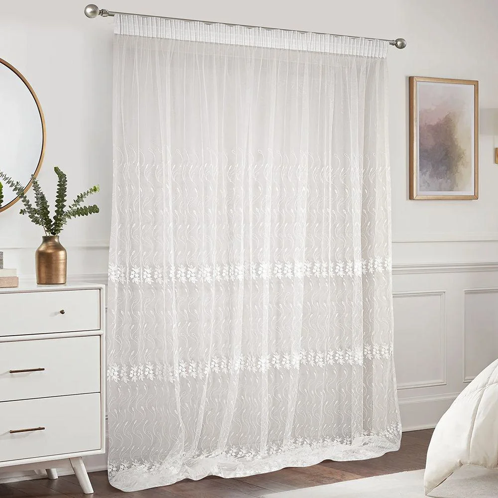 Φωτογραφία προϊόντος: LinoHome LINO ΚΟΥΡΤΙΝΑ RESIO WHITE ΜΕ ΤΡΕΣΑ 280X300