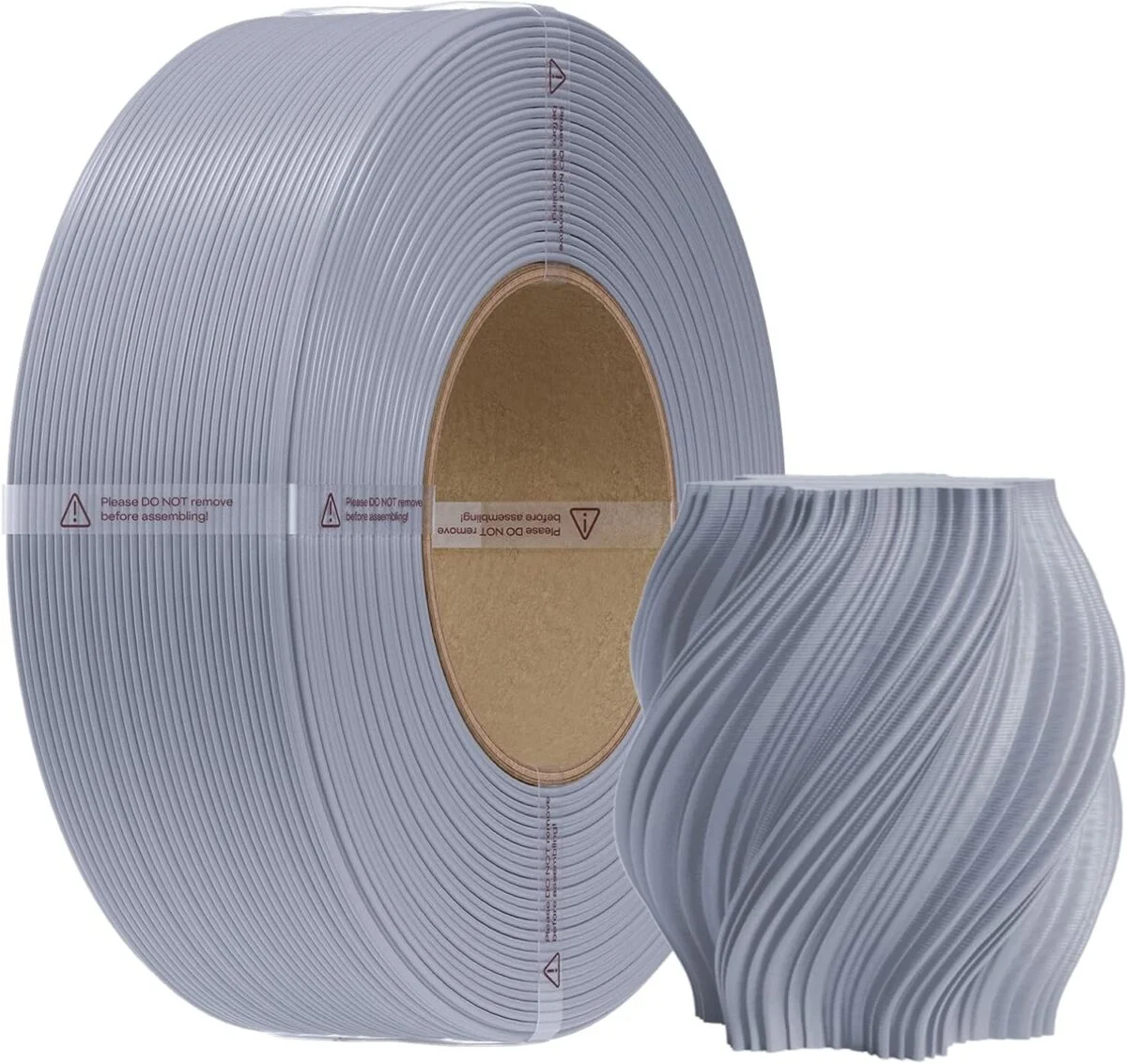 Φωτογραφία προϊόντος: Creality CR-PETG Gray - No Reel 3D Printer Filament, Hard Glossy, Tensile 49MPA, 1 kg Spool1.75