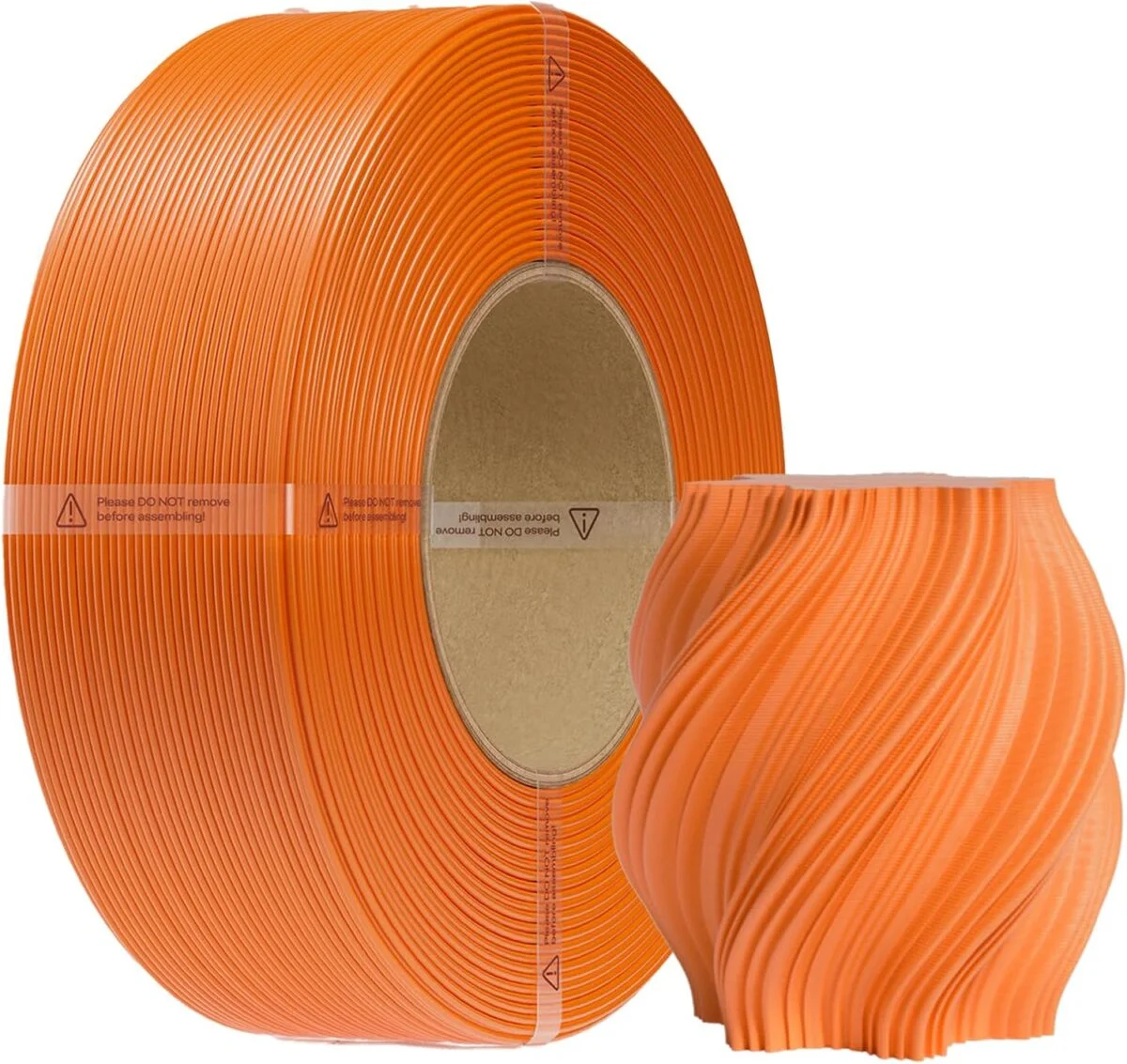 Φωτογραφία προϊόντος: Creality CR-PETG Orange - No Reel 3D Printer Filament, Hard Glossy, Tensile 49MPA, 1 kg Spool1.77