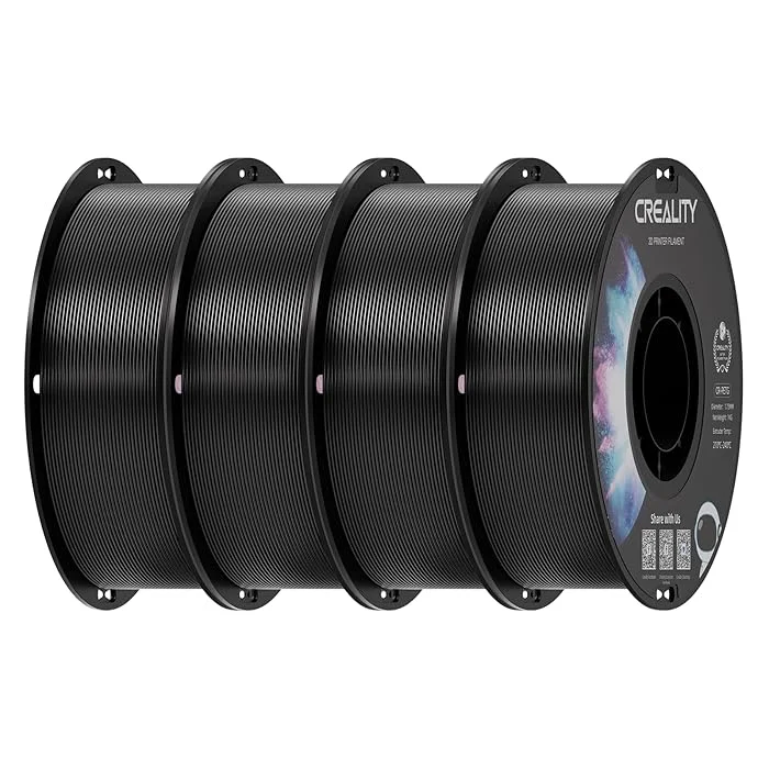 Φωτογραφία προϊόντος: Creality CR-PETG Value Pack 4kg - 4x Black 3D Printer Filament
