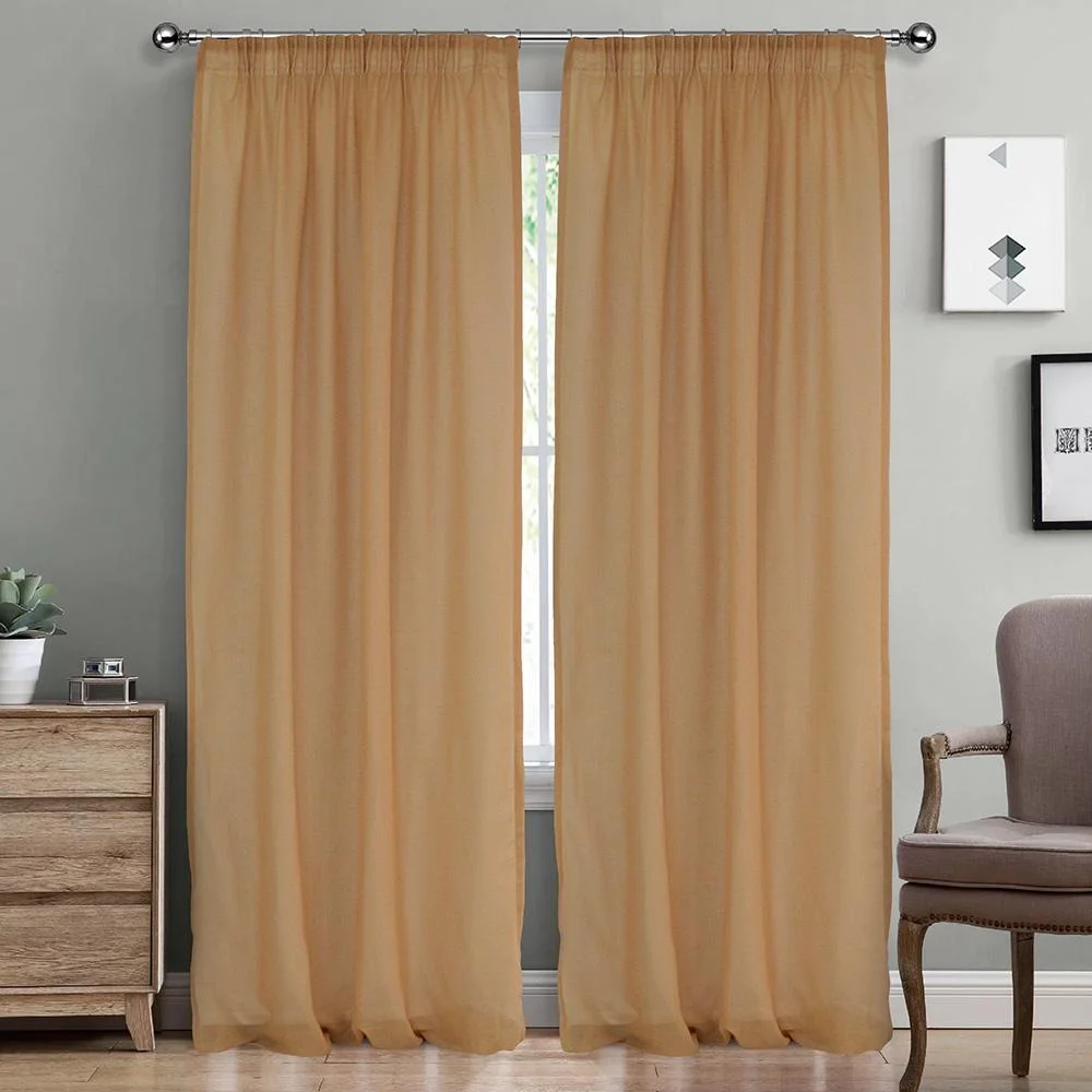 Φωτογραφία προϊόντος: LinoHome LINO ΚΟΥΡΤΙΝΑ LINE ΜΕ ΤΡΕΣΑ 502 TERRACOTTA 300X295