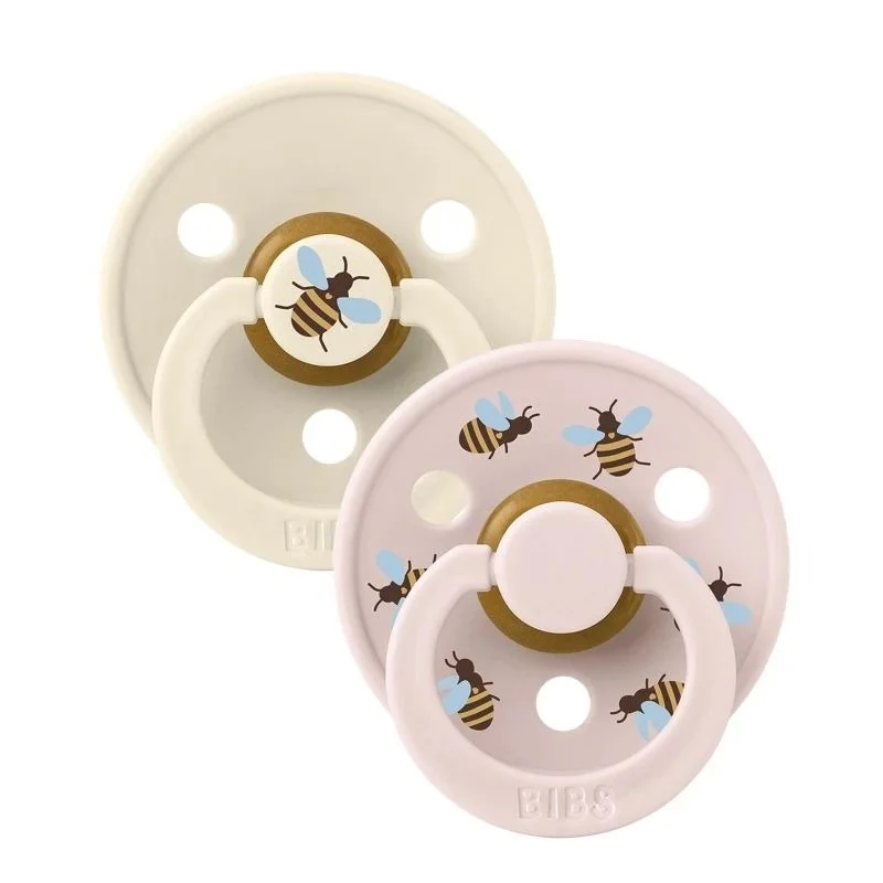 Φωτογραφία προϊόντος: BiBS Colour Πιπίλες Καουτσούκ Bumblebee / Ivory size 2, 2τμχ