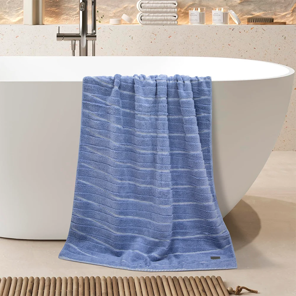 Φωτογραφία προϊόντος: LinoHome LINO Πετσέτα Σώματος (80x150) Loomline Ντένιμ