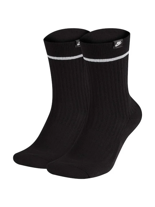 Φωτογραφία προϊόντος: Nike Sneaker Sox Essential Αθλητικές Κάλτσες Μαύρες 2 Ζεύγη SX7166-010 ΜΑΥΡΟ