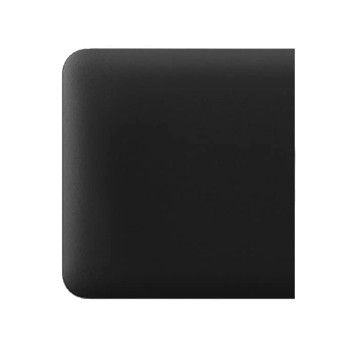 Φωτογραφία προϊόντος: Πρόσοψη LightSwitch Ajax SideButton Black 1-Gang/2-Way