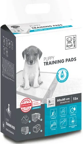 Φωτογραφία προϊόντος: M-pets Πάνες εκπαίδευσης 60x60cm 15 τεμ M-pets (20103891)