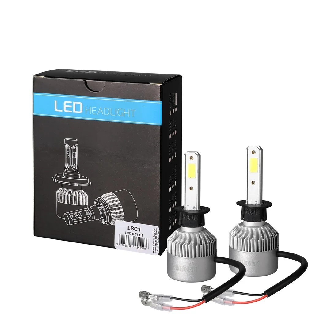 Φωτογραφία προϊόντος: M-tech H1 LED SET C6 9>32V 6.500K 10.000lm 4 X 10W ΛΑΜΠΑ ΜΕ COB EPISTAR 1021 LED ΚΑΙ ΑΝΕΜΙΣΤΗΡΑΚΙ M-TECH - 2 ΤΕΜ. LSC1/MT