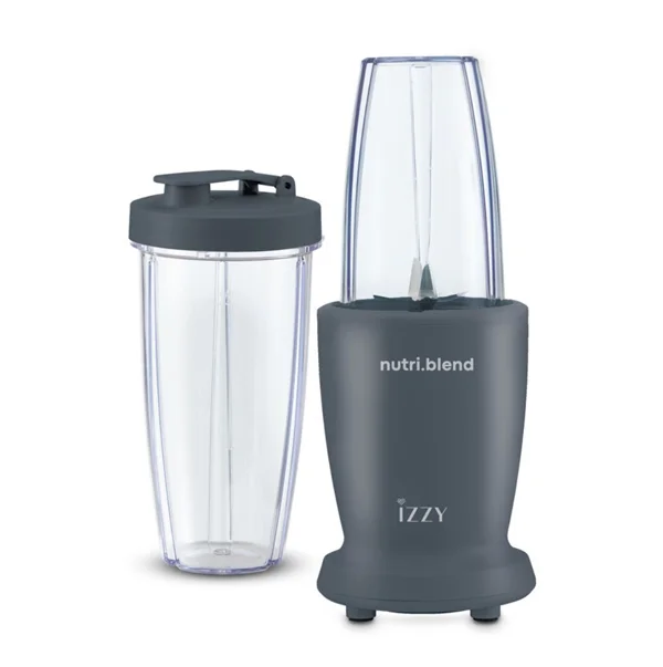 Φωτογραφία προϊόντος: Izzy NutriBlend IZ-6503 Μπλέντερ 600W με 2 Δοχεία BPA Free Γκρι
