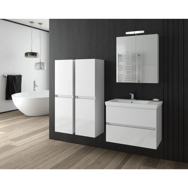 Φωτογραφία προϊόντος: Drop LUXUS 70 White έπιπλο μπάνιου κρεμαστό