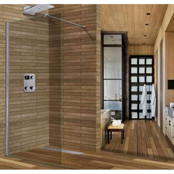 Φωτογραφία προϊόντος: Aquarelle Walk - In W 6mm Clear 88-90 x 185cm Διαχωριστικό Ντουζιέρας