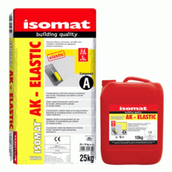 Φωτογραφία προϊόντος: ISOMAT AK-ELASTIC ( δύο συστατικών κόλλα πλακιδίων) 35 kgr