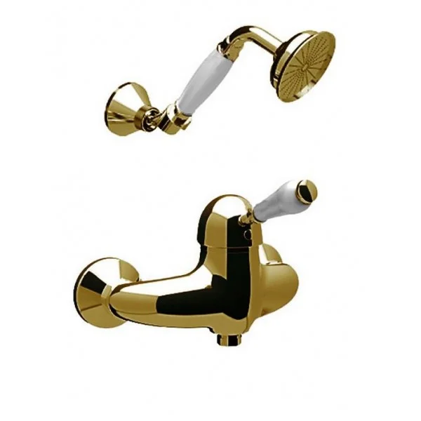 Φωτογραφία προϊόντος: Teorema Tiffany 329200 Bronze Μπαταρία Ντουζιέρας Με Τηλέφωνο Retro