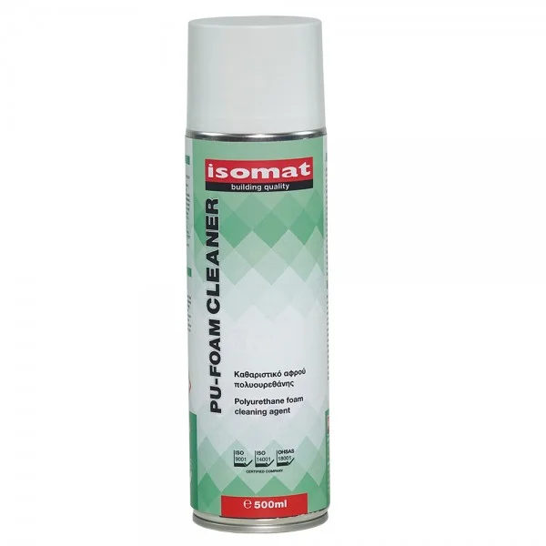 Φωτογραφία προϊόντος: Isomat PU FOAM CLEANER 500 ml Καθαριστικό Αφρού Πολυουρεθάνης