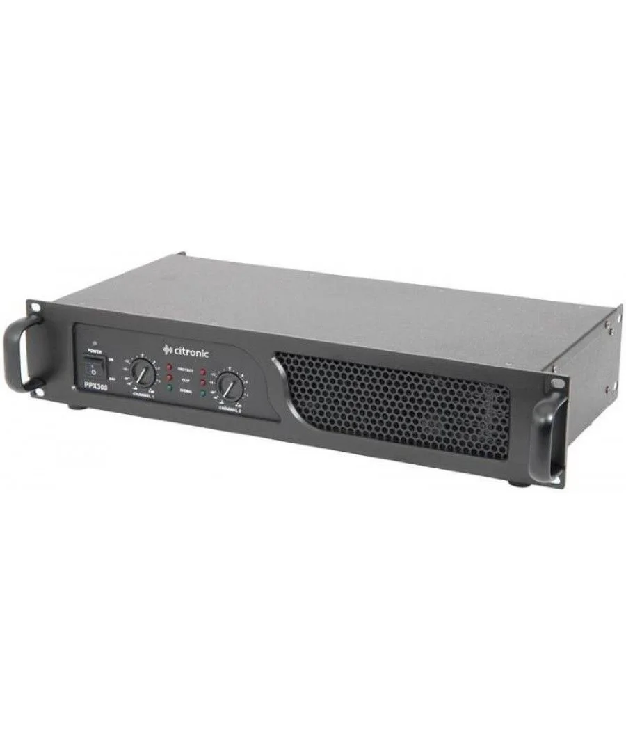 Φωτογραφία προϊόντος: Citronic PPX300 Τελικός Ενισχυτής 2 Καναλιών 2x150W RMS (Τεμάχιο)