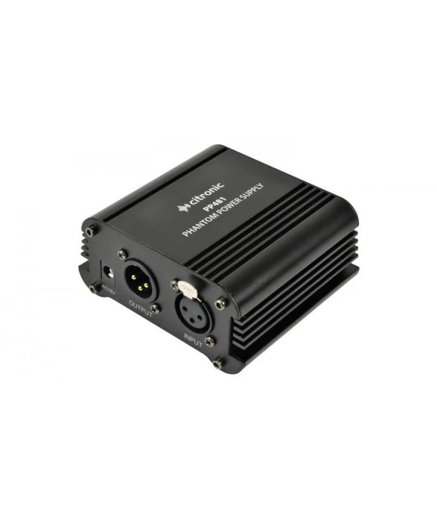 Φωτογραφία προϊόντος: Citronic PP481 Μονάδα Phantom Power Single Channel (Τεμάχιο)