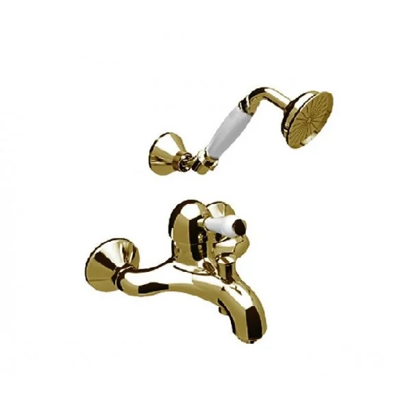 Φωτογραφία προϊόντος: Teorema Tiffany 329150 Bronze Μπαταρία Λουτρού Με Κεραμική Λαβή