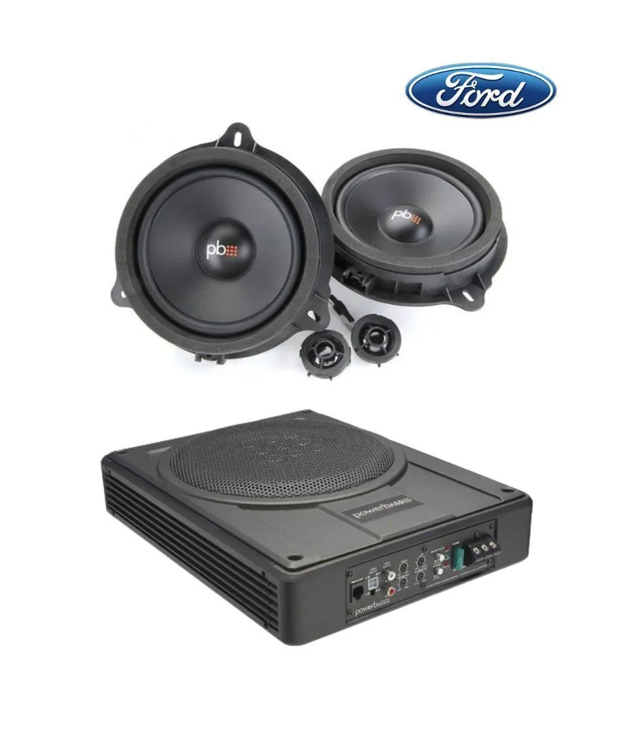 Φωτογραφία προϊόντος: Powerbass Σετ Ford με Διαιρούμενα Ηχεία Αυτοκινήτου 6.5'' και Ενεργό Subwoofer 10"