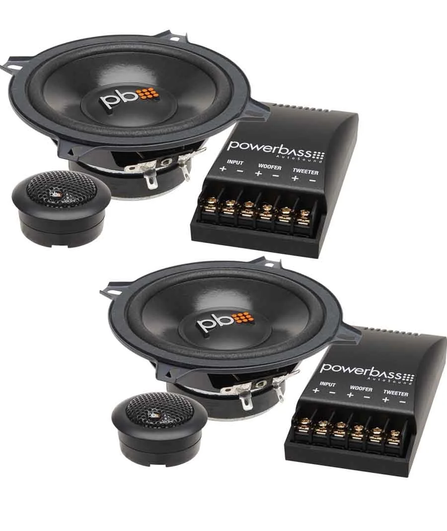 Φωτογραφία προϊόντος: PowerBass S-50C Διαιρούμενα Ηχεία Αυτοκινήτου 2 Δρόμων 5.25" 50W RMS (Ζεύγος)