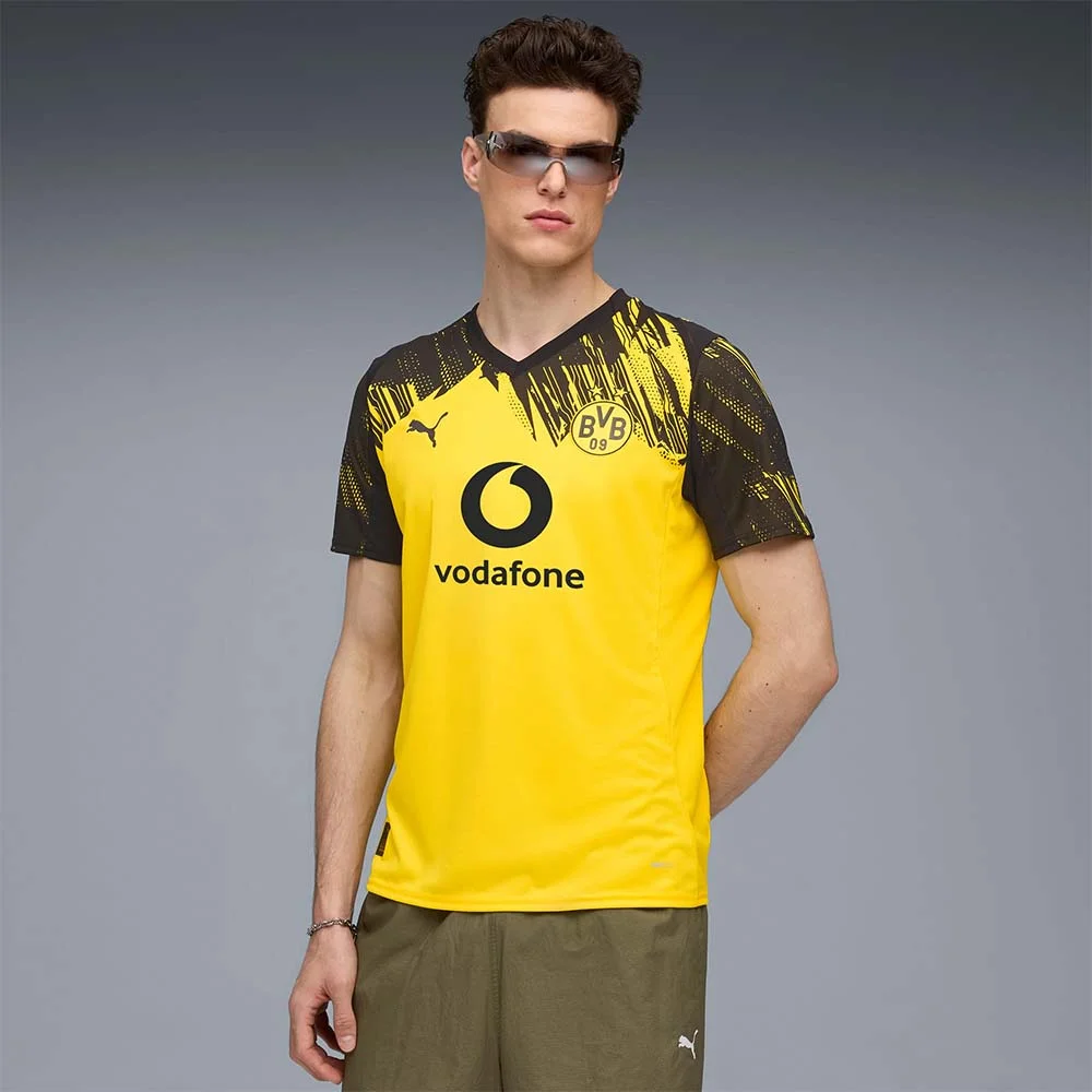 Φωτογραφία προϊόντος: Puma Men's BVB Borussia Dortmund Home Replica Jersey Κίτρινο - Μαύρο 780088-01 (Puma)