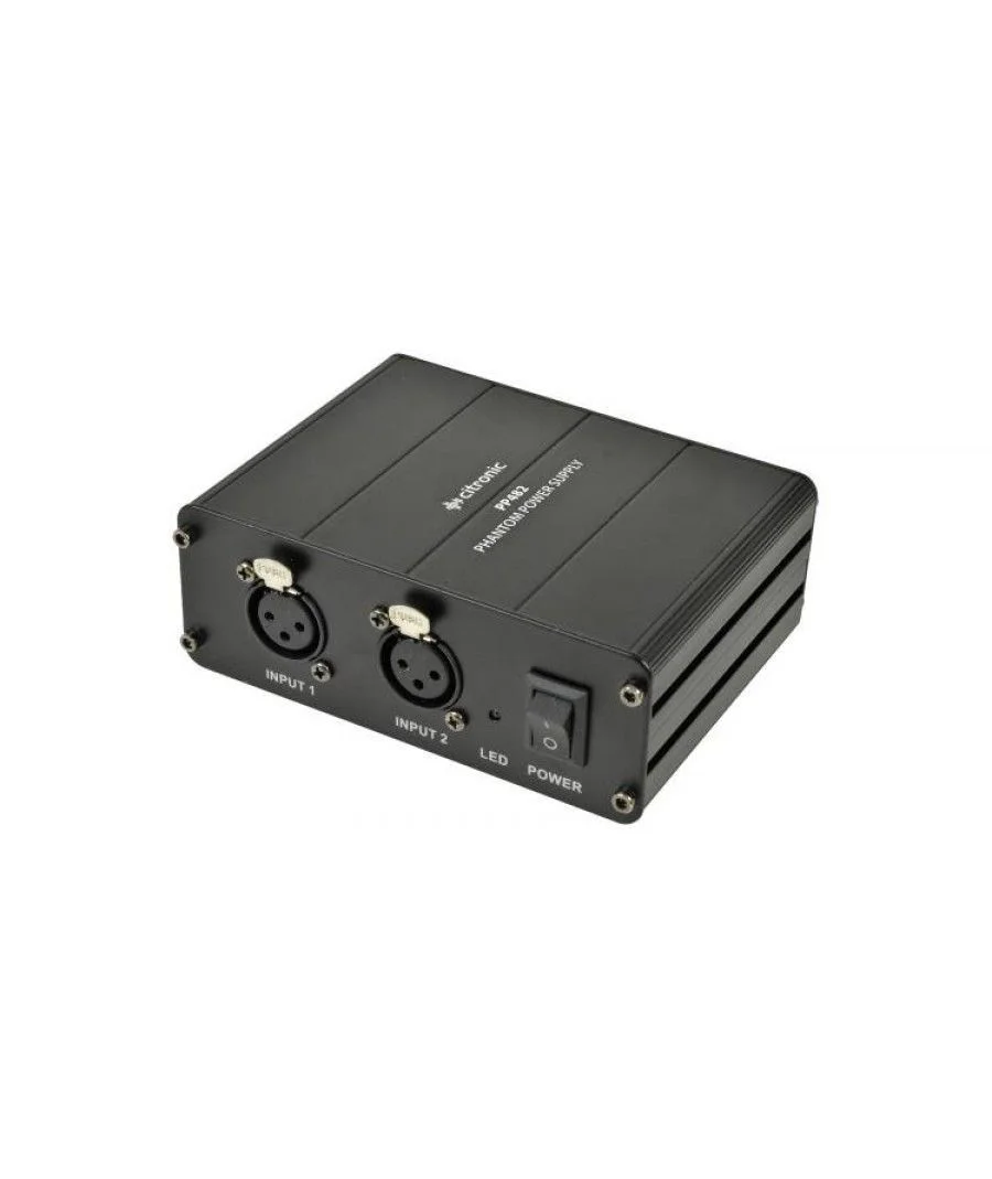 Φωτογραφία προϊόντος: Citronic PP482 Μονάδα Phantom Power Dual Channel (Τεμάχιο)