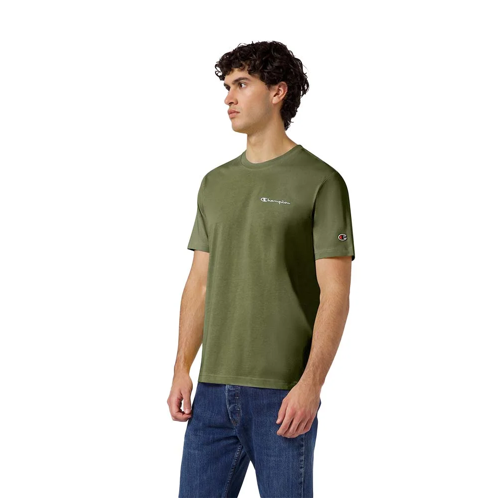 Φωτογραφία προϊόντος: Champion Men's Standard Fit Chest Logo Shortsleeve T-Shirt Λαδί 221798-GS156 (Champion)