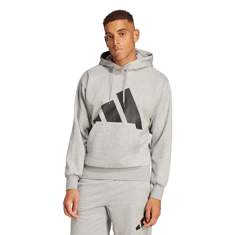 Φωτογραφία προϊόντος: adidas Sportswear Men's Big Logo Fleece Hoodie Γκρι IN6160 (adidas Sportswear)
