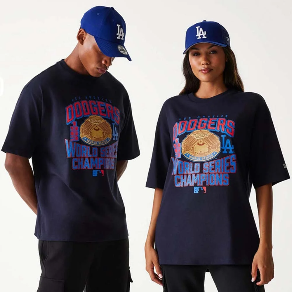 Φωτογραφία προϊόντος: New Era Unisex World Series MLB Los Angeles Dodgers Oversized T-Shirt Μπλε Σκούρο 60667830 (New Era)