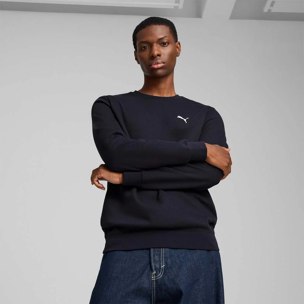 Φωτογραφία προϊόντος: Puma Men's Essentials Small Logo Crew Fleece Sweatshirt Μπλε Σκούρο 682566-16 (Puma)