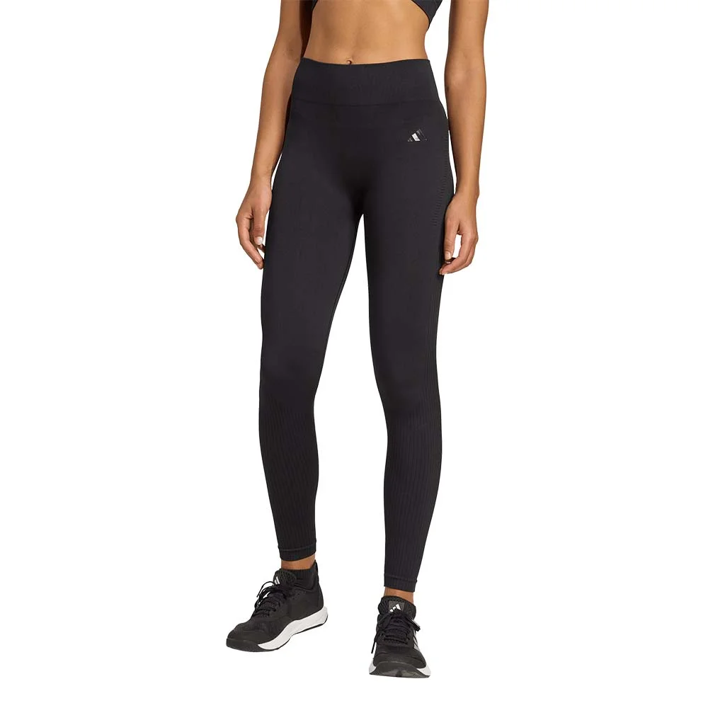 Φωτογραφία προϊόντος: adidas Performance Women's Workout Essentials Knit 1/1 Leggings Μαύρο JX3901 (adidas Performance)