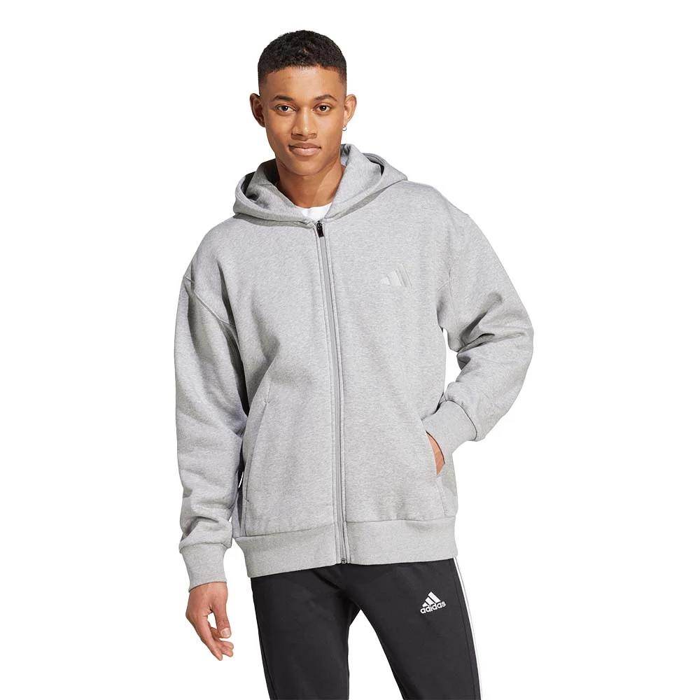 Φωτογραφία προϊόντος: adidas Sportswear Men's All SZN Fleece Full-Zip Hoodie Γκρι IY4159 (adidas Sportswear)