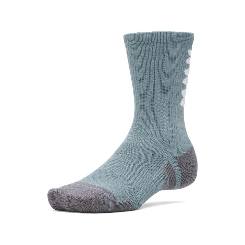 Φωτογραφία προϊόντος: Under Armour Unisex Performance Tech Nov 3 Pack Crew Socks Άσπρο - Πορτοκαλί 1379515-587 (Under Armour)
