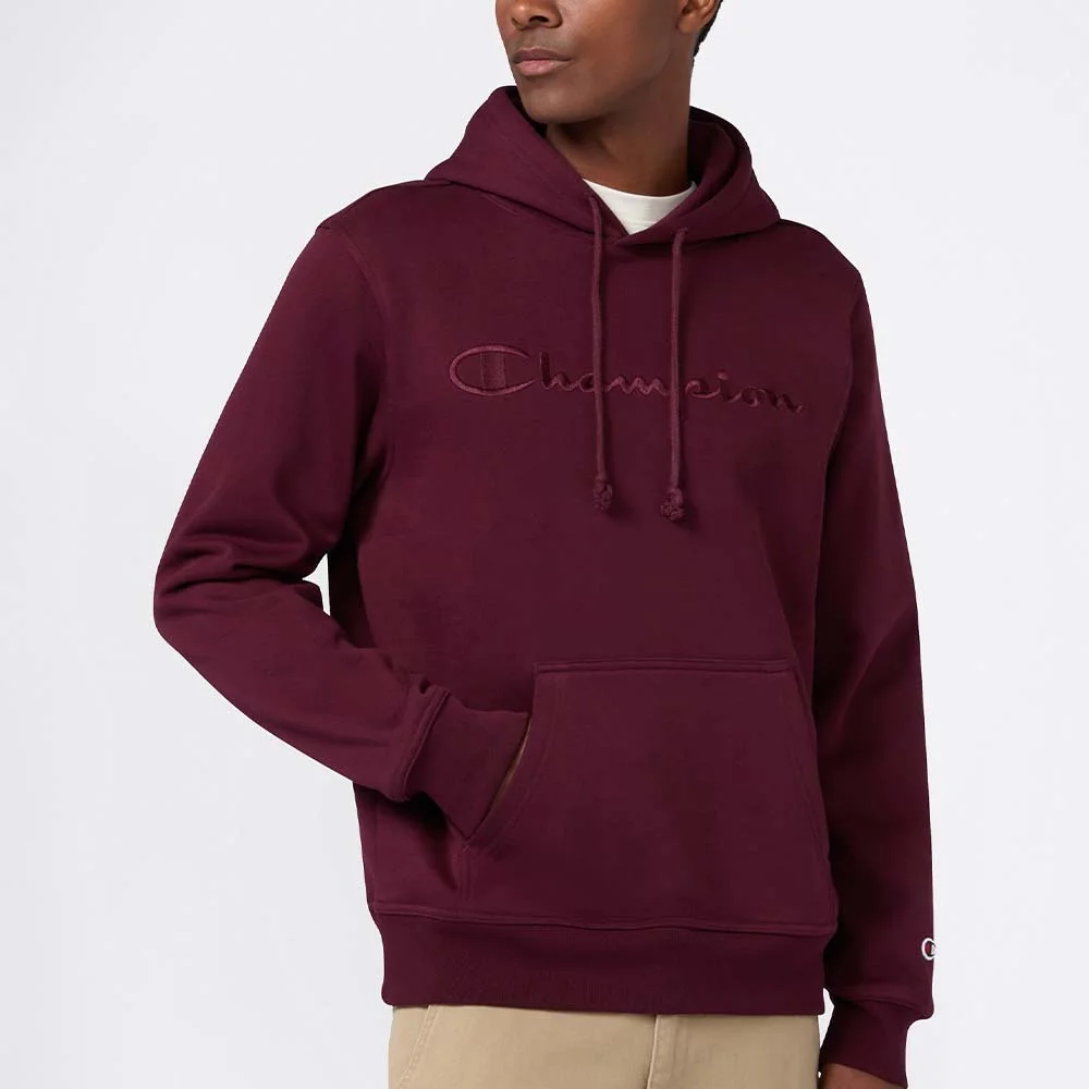 Φωτογραφία προϊόντος: Champion Men's Fleece With Big Embroidered Logo Icons Hoodie Μπορντό 220271-RS522 (Champion)