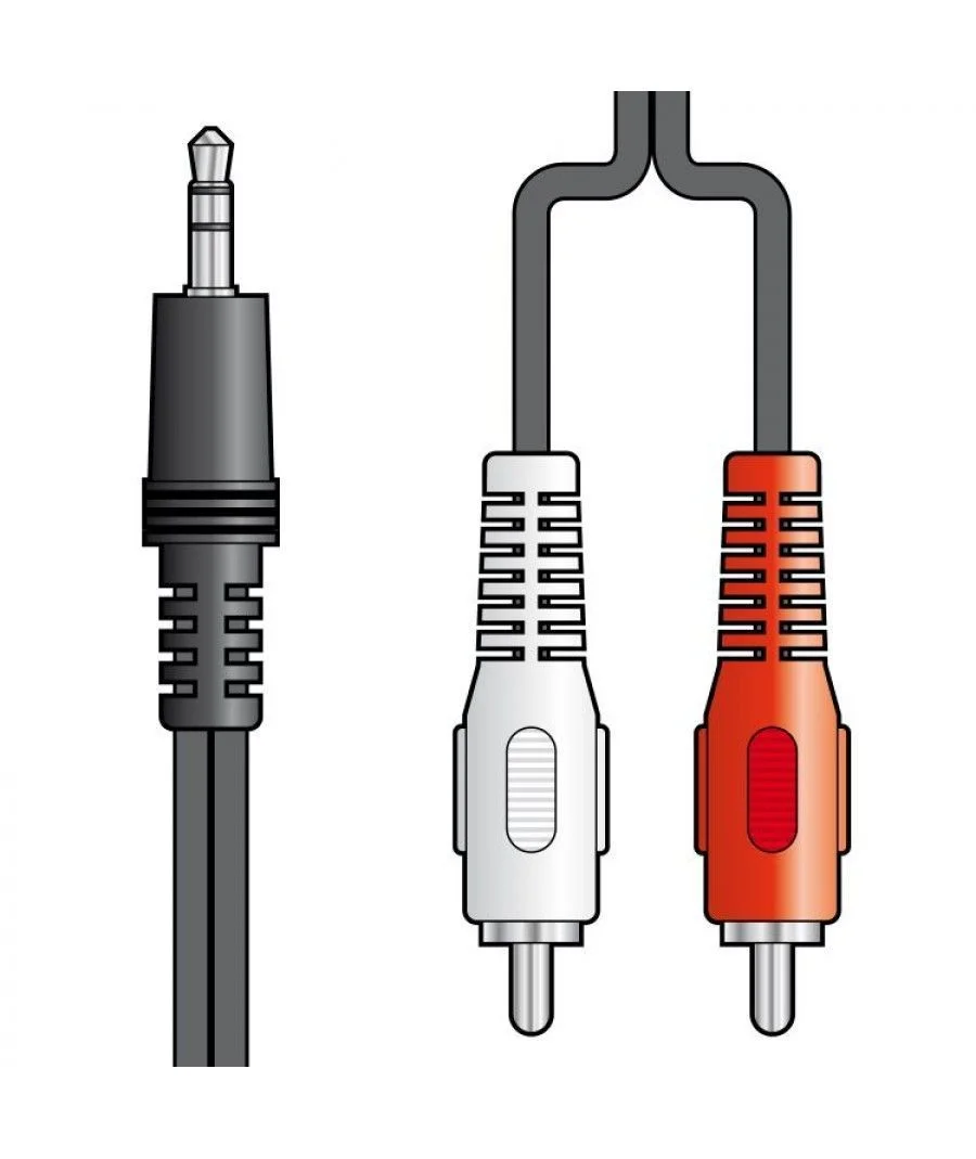 Φωτογραφία προϊόντος: AV:Link AvLink 112.064UK 3.5mm Stereo Καλώδιο - 2 x RCA 1.2m (Τεμάχιο)
