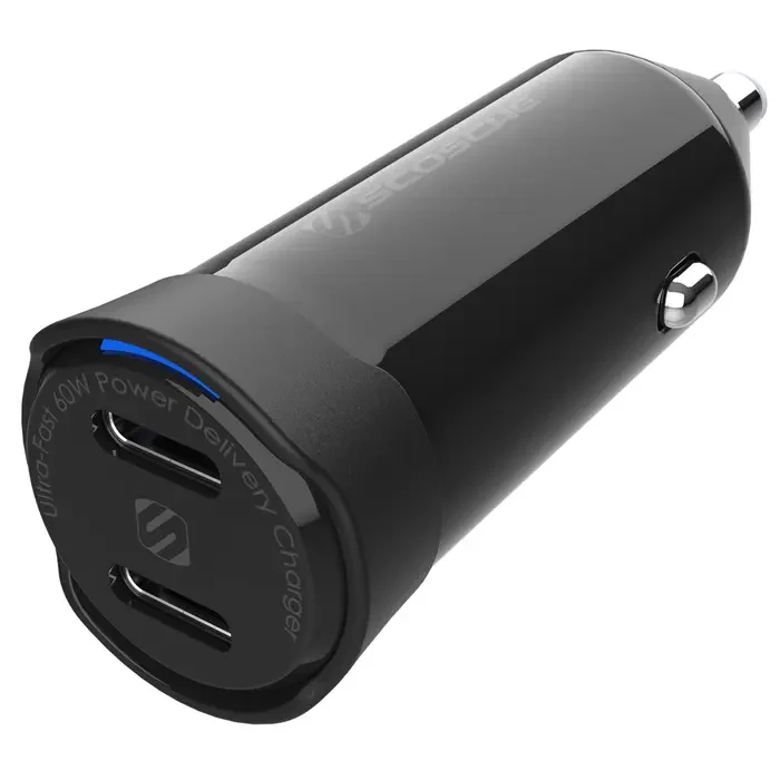 Φωτογραφία προϊόντος: Scosche CPDCC60-SP Dual-Port USB-C® Car Charger