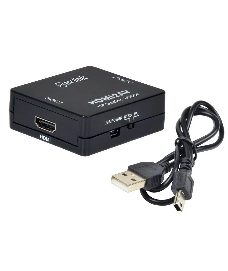 Φωτογραφία προϊόντος: AV:Link AvLink 128.512UK Μετατροπέας HDMI - RCA AV (Τεμάχιο)