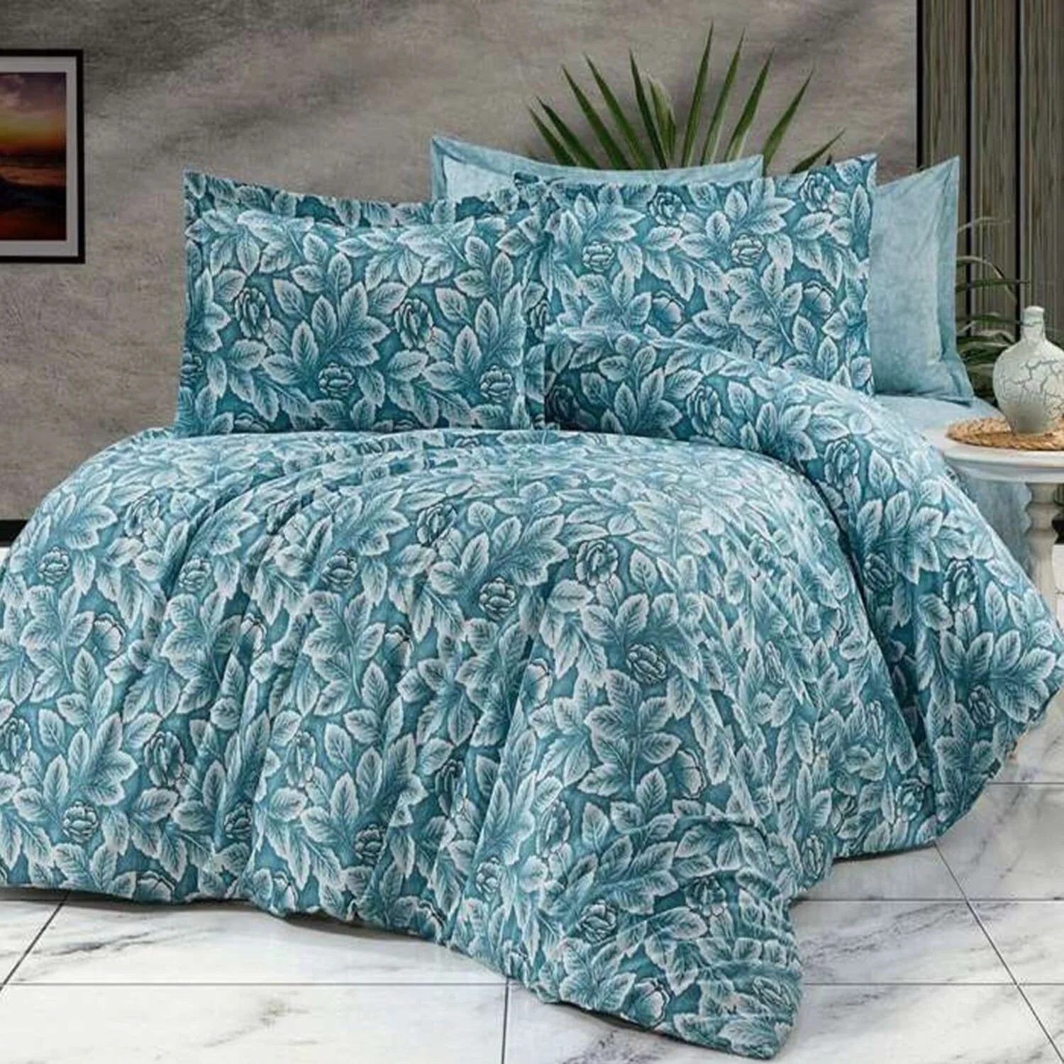 Φωτογραφία προϊόντος: MayHome Σετ Κουβερλί Polycotton Μονό (Π: 160cm x Μ: 240cm) – 2520846495 Floral