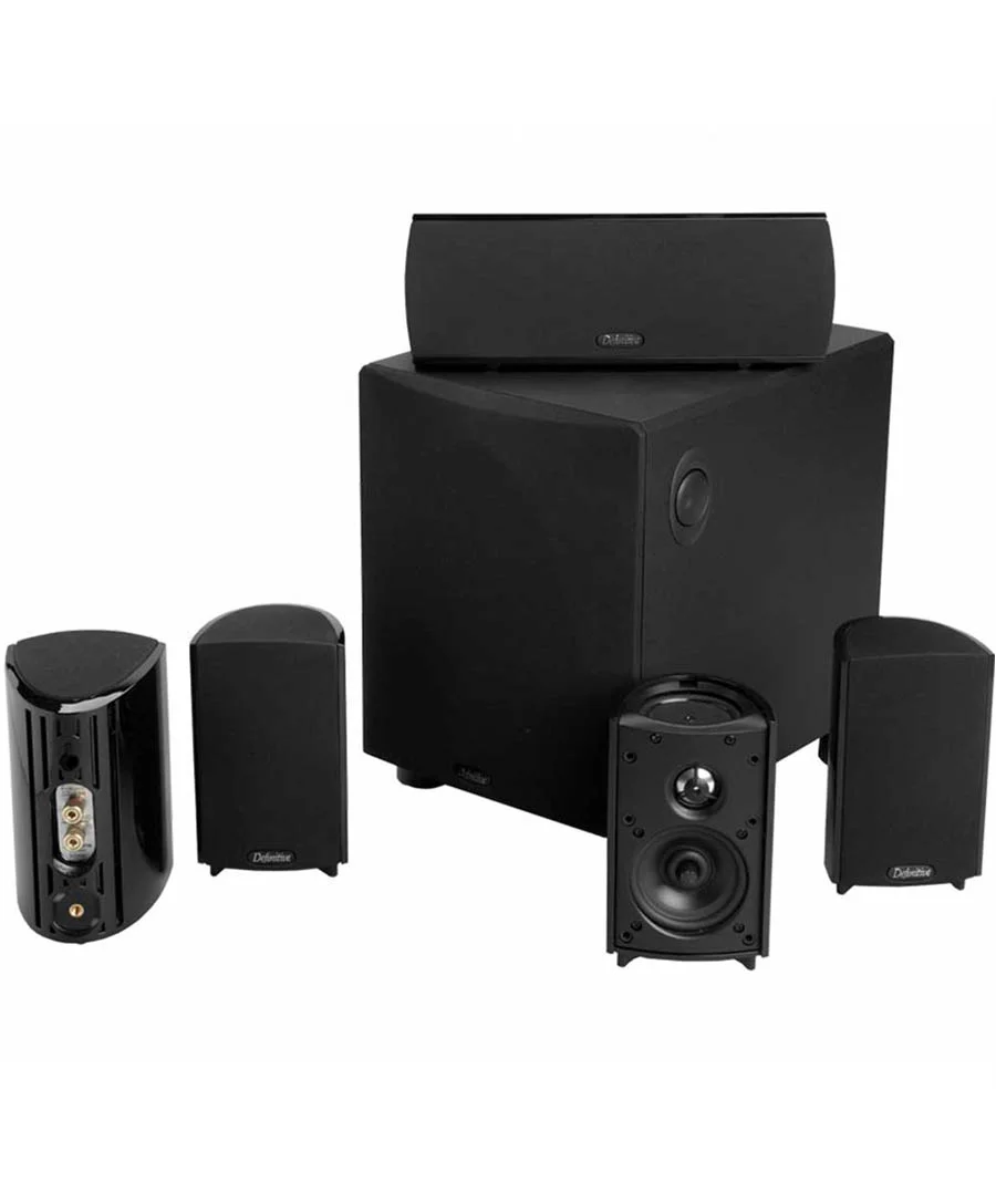 Φωτογραφία προϊόντος: Definitive Technology Σετ Ηχείων Home Cinema 5.1 ProCinema 600 150W Black (Σετ)