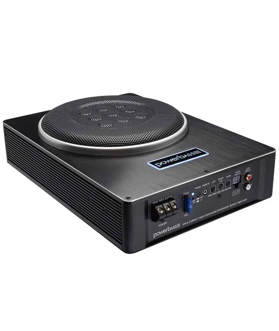 Φωτογραφία προϊόντος: Powerbass STA-8 Ενεργό Subwoofer αυτοκινήτου 8" 150W RMS Black (Τεμάχιο)