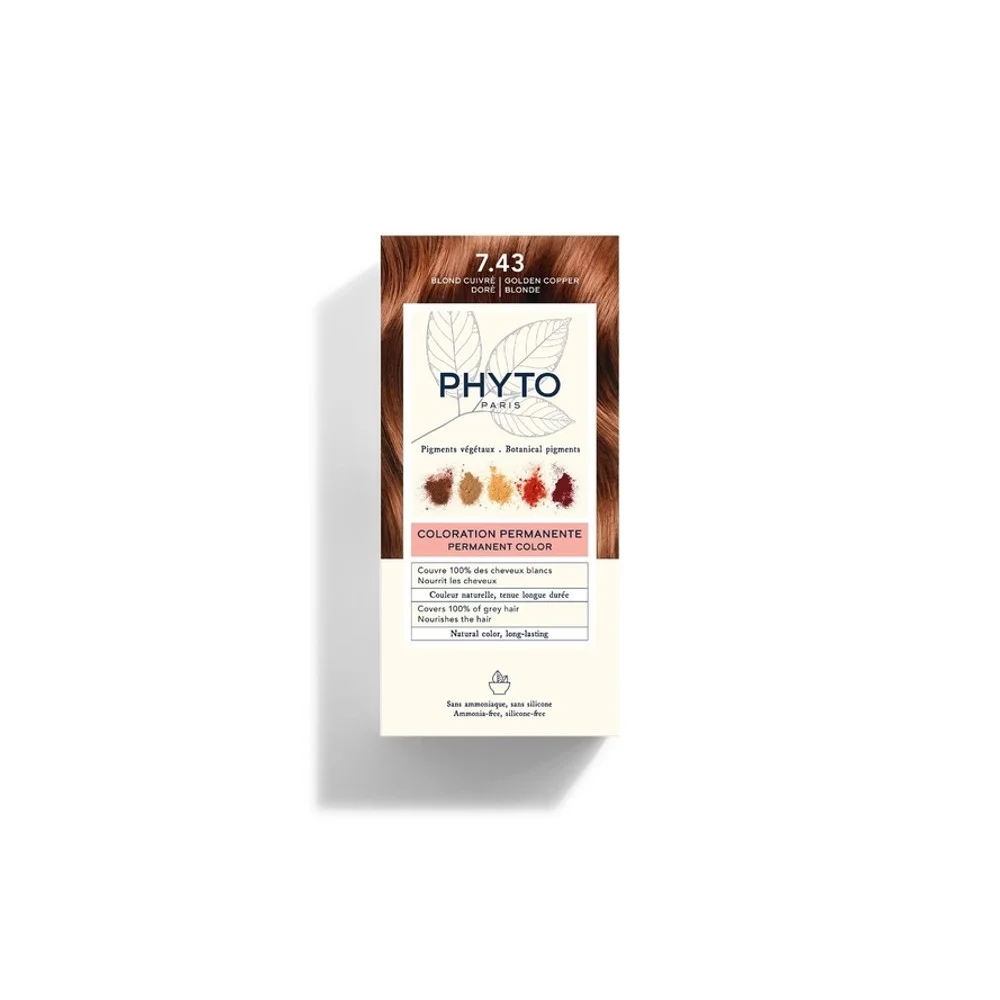 Φωτογραφία προϊόντος: Phytocolor - 7.43 - Ξανθό Χρυσοχάλκινο