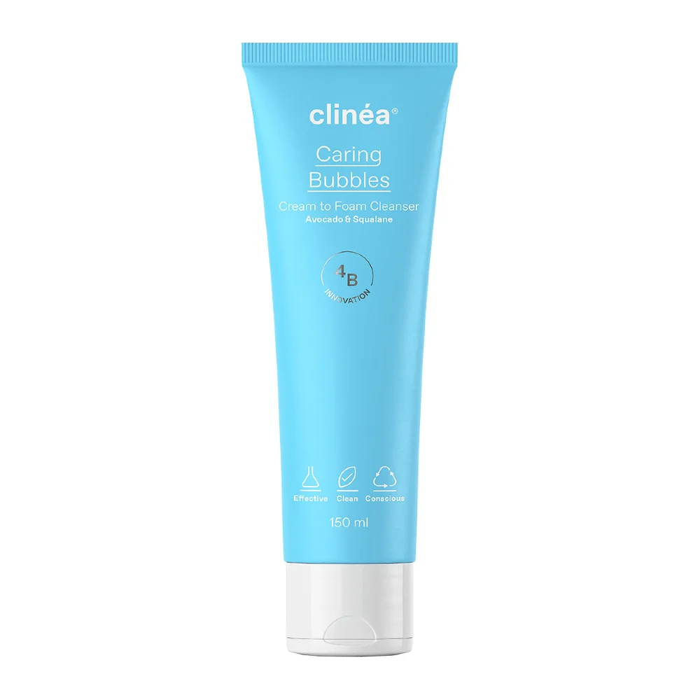Φωτογραφία προϊόντος: CLINEA Caring Bubbles - Κρεμώδης Αφρός Καθαρισμού Προσώπου (150ml)
