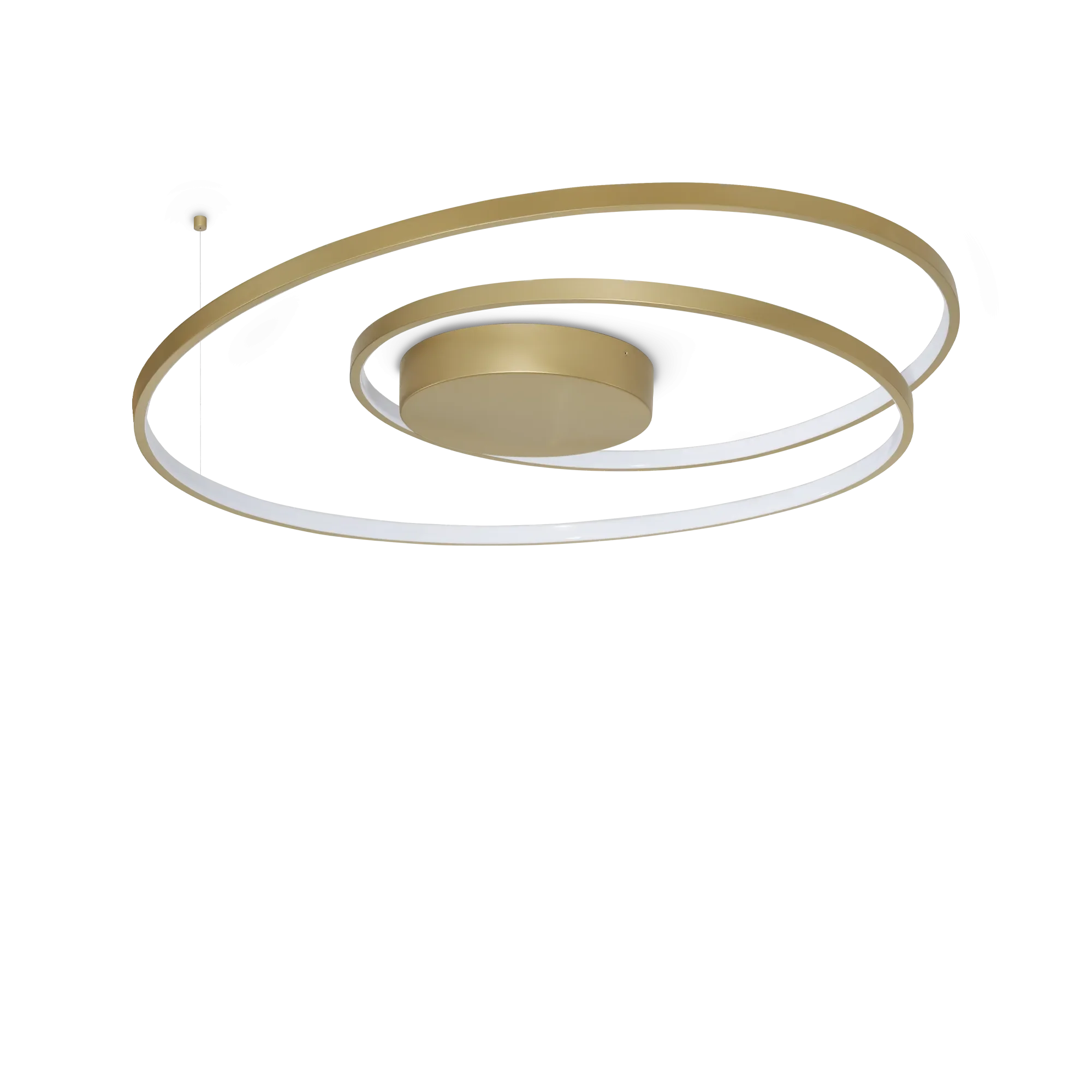 Φωτογραφία προϊόντος: Ideal lux Φωτιστικό Οροφής LED Oz D080 On Off 3000K Ορειχάλκινο