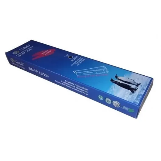 Φωτογραφία προϊόντος: G+G™ Epson LQ800/LQ300/LX300 Συμβατή Μελανοταινία (SO15255/SO15019/8750/7753)